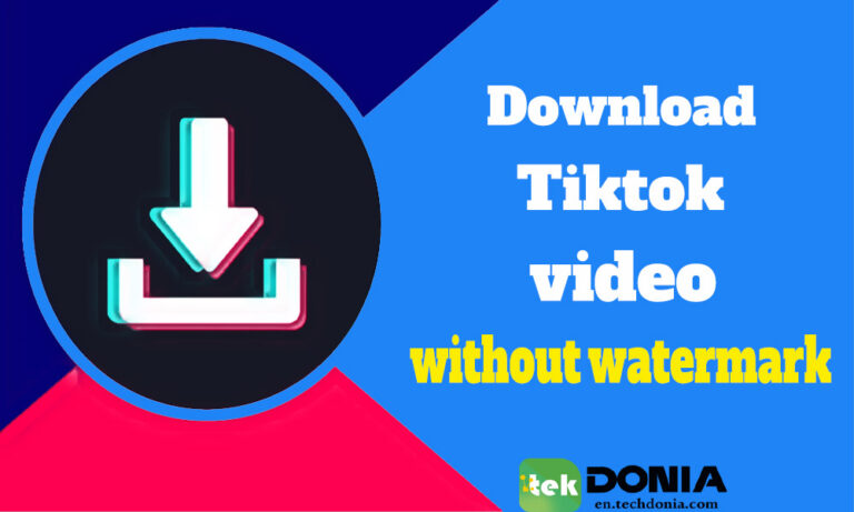 Download Tiktok video without watermark